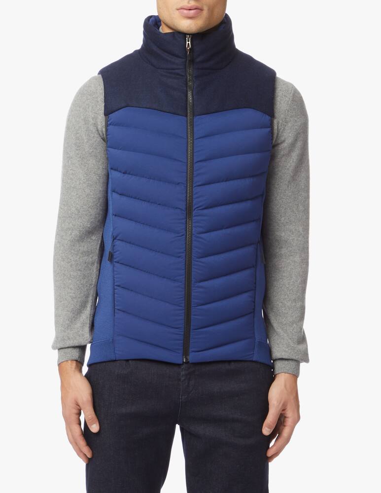 rinascente Sease Insulated stretch nylon hooded down vest