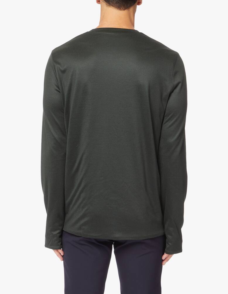 rinascente Sease Virgin wool and cotton double faced sweater