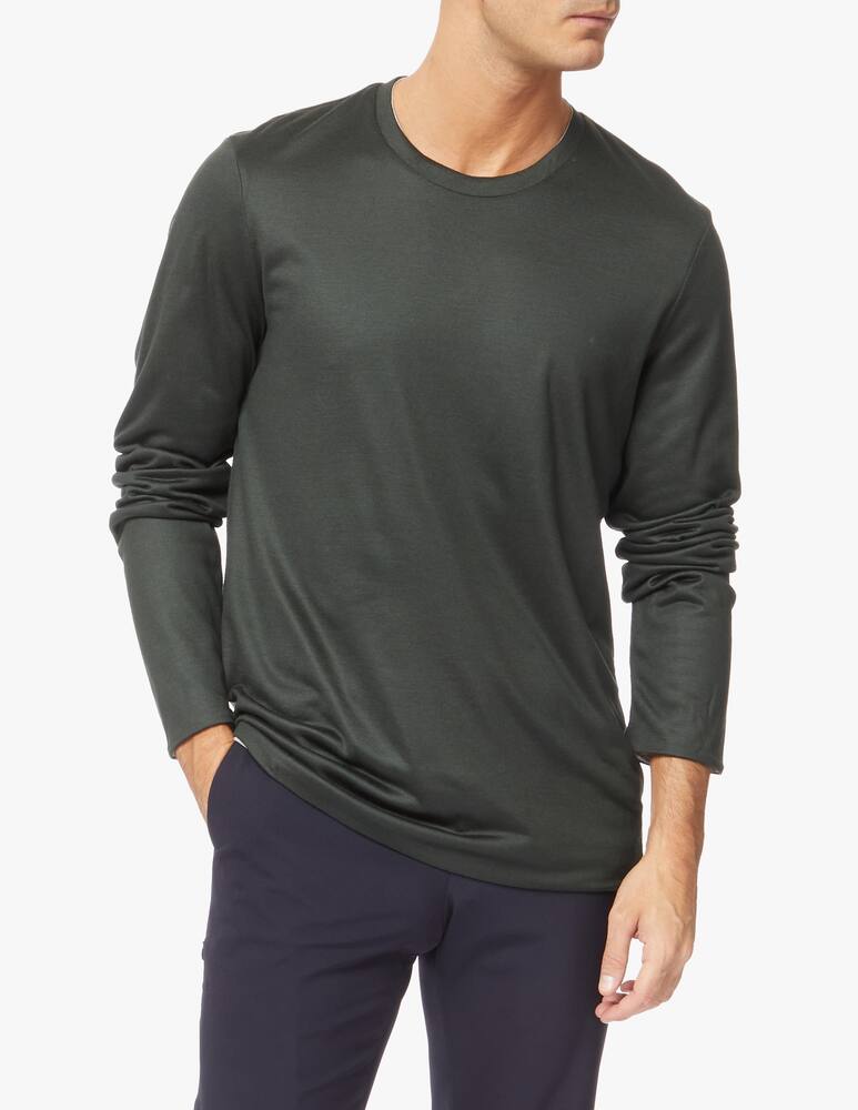 Sease Maglia double faced in lana vergine e cotone - immagine 1 Sease Maglia double faced in lana vergine e cotone - immagine 1