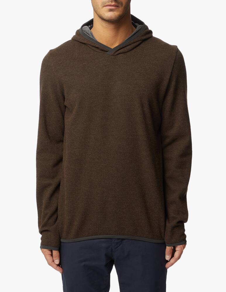rinascente Sease Virgin wool hooded sweatshirt