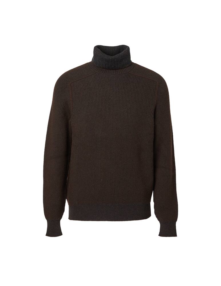 Sease Cashmere ribbed reversible rollneck sweater - picture 1 Sease Cashmere ribbed reversible rollneck sweater - picture 1