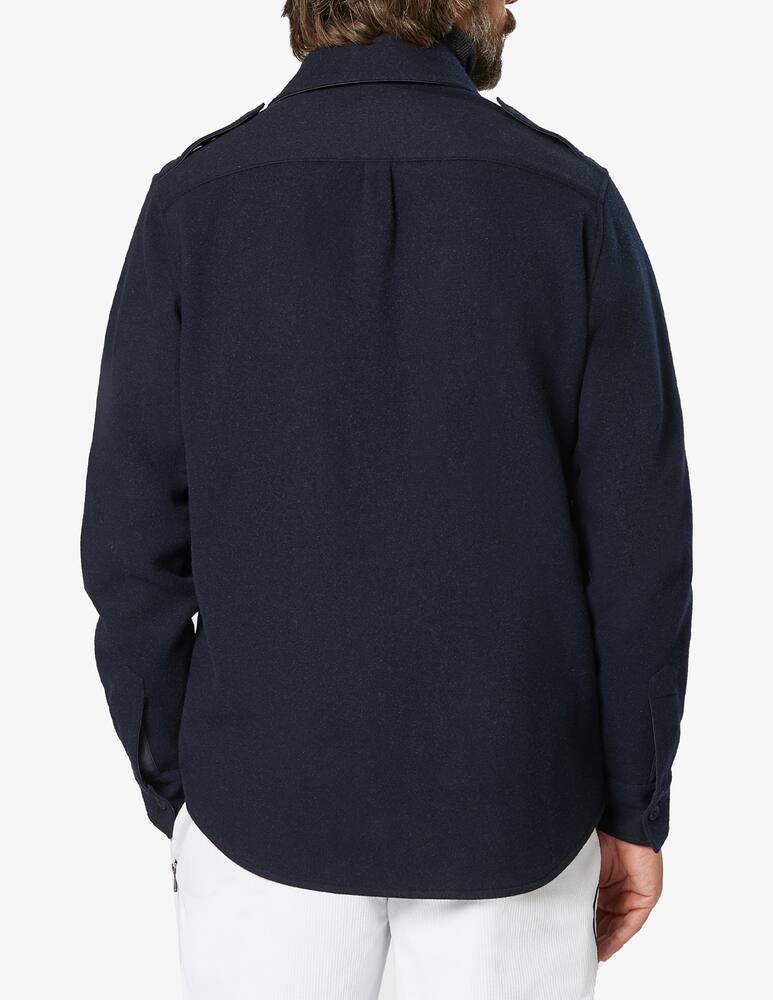 rinascente Sease Virgin wool and nylon jersey over shirt