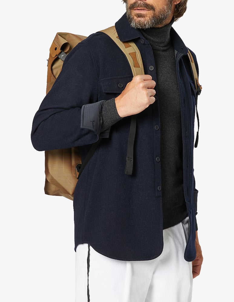 rinascente Sease Virgin wool and nylon jersey over shirt