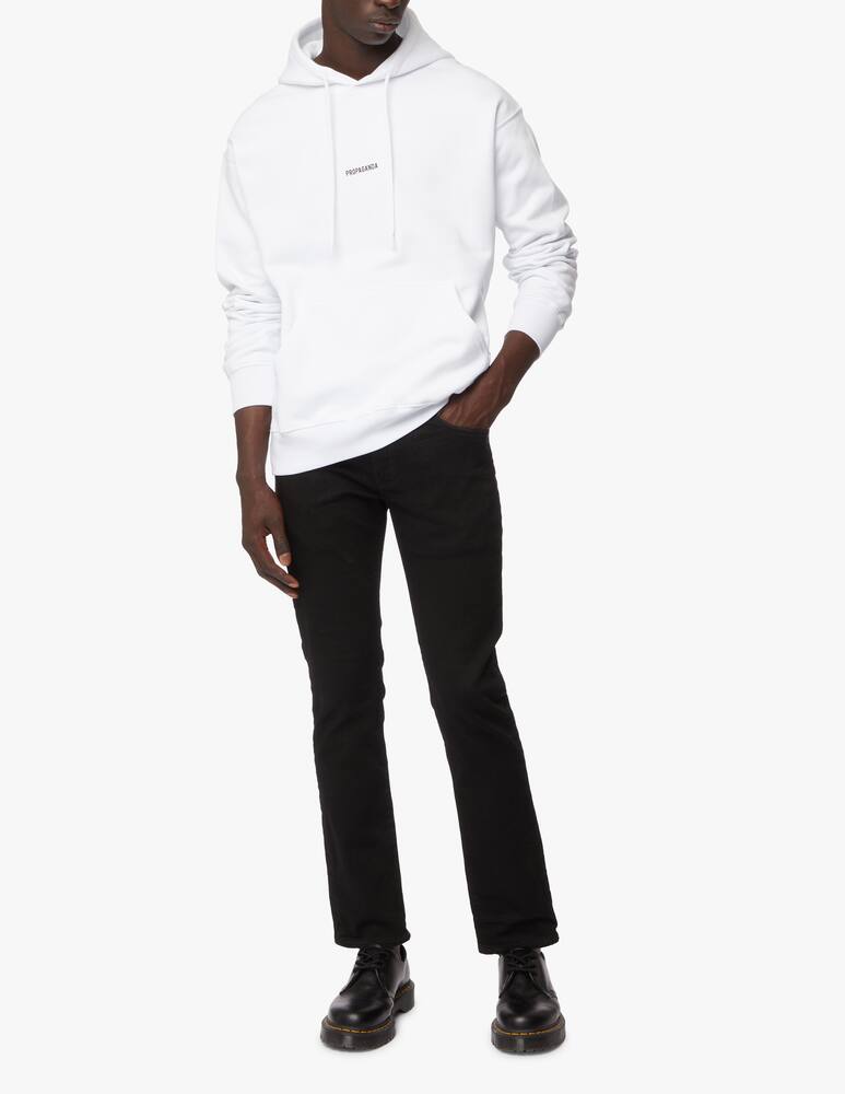 rinascente Propaganda Felpa con cappuccio ribs