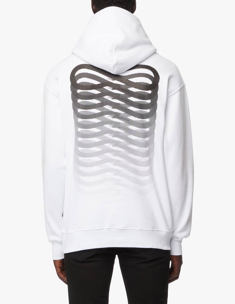 rinascente Propaganda Felpa con cappuccio ribs