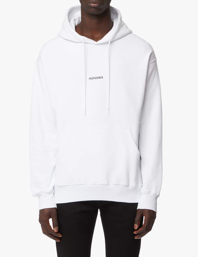 rinascente Propaganda Felpa con cappuccio ribs