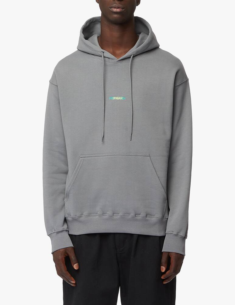 rinascente Propaganda Felpa con cappuccio ribs gradiant