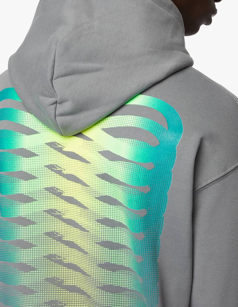 rinascente Propaganda Felpa con cappuccio ribs gradiant