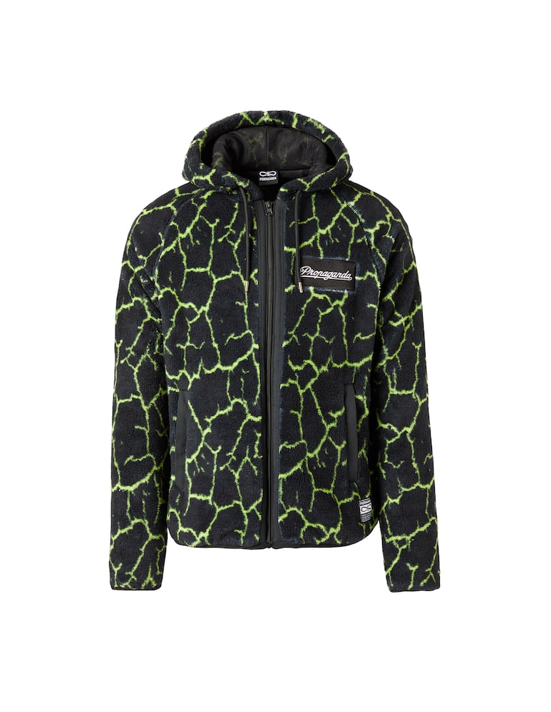 rinascente Propaganda Texture fur hoodie