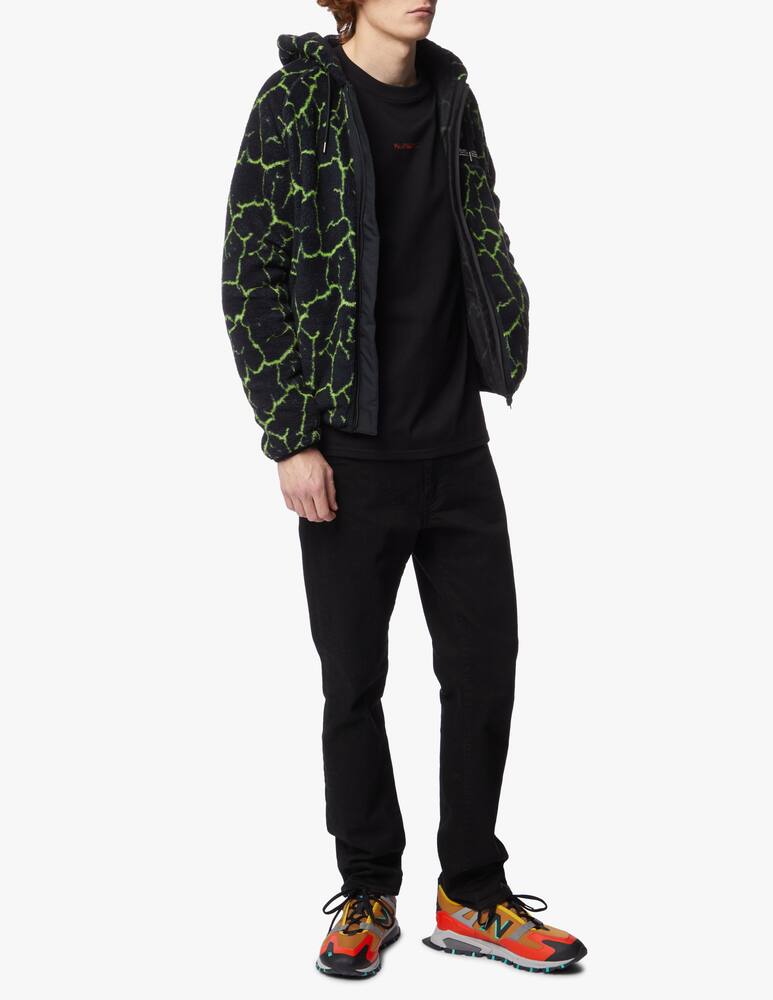 rinascente Propaganda Texture fur hoodie