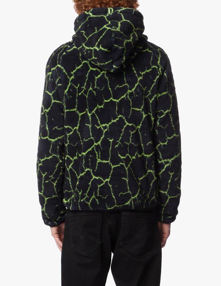 rinascente Propaganda Texture fur hoodie