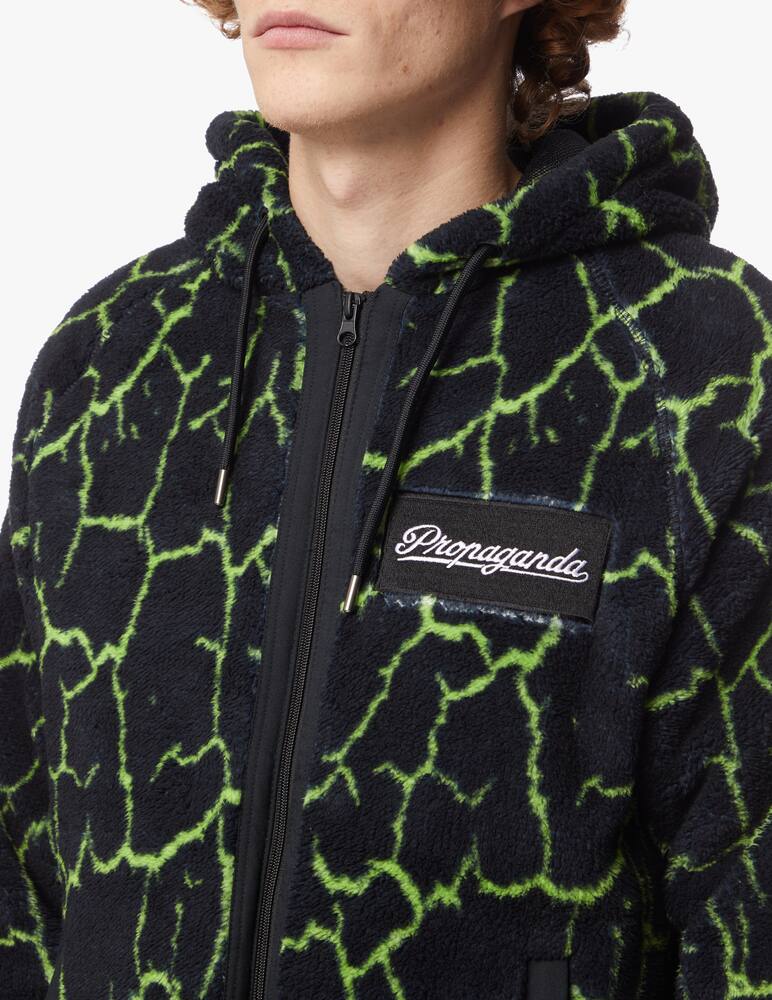 rinascente Propaganda Texture fur hoodie