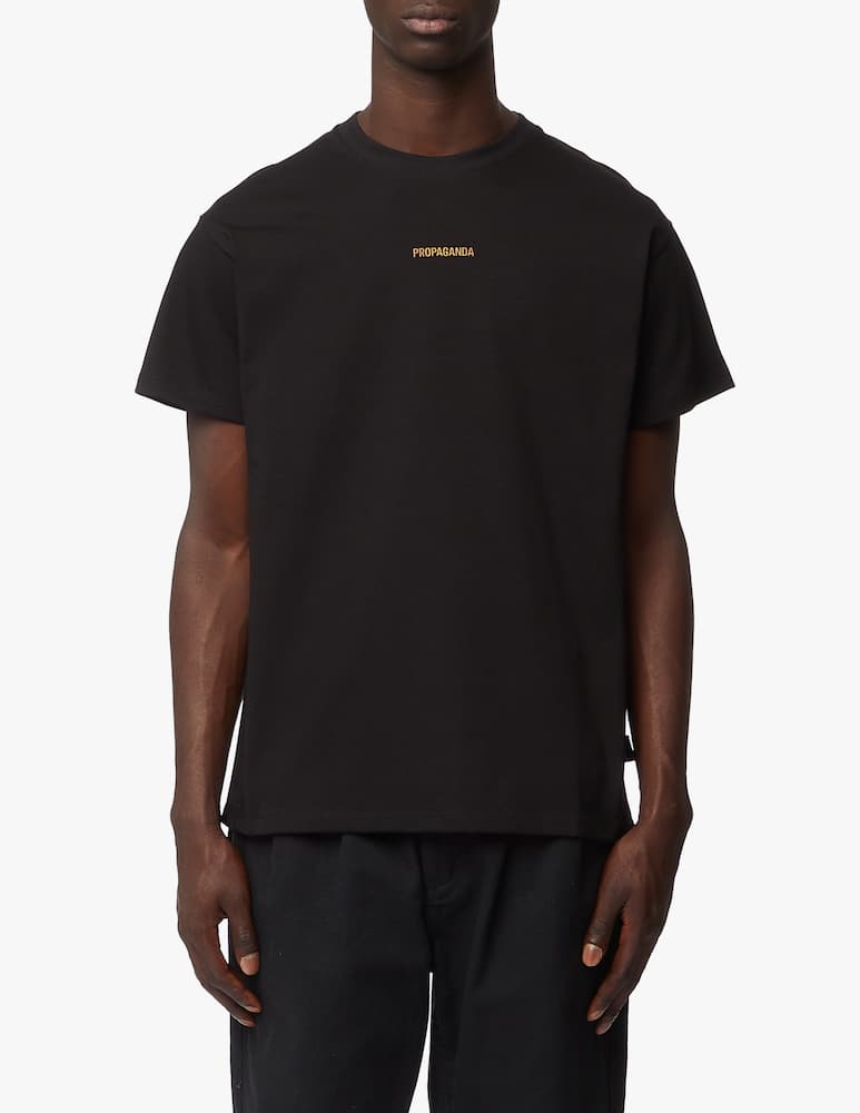 rinascente Propaganda Metal ribs t-shirt