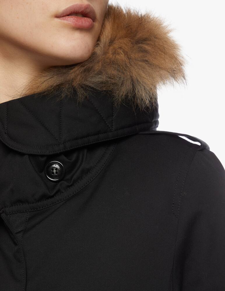 rinascente Woolrich Liliac hooded parka