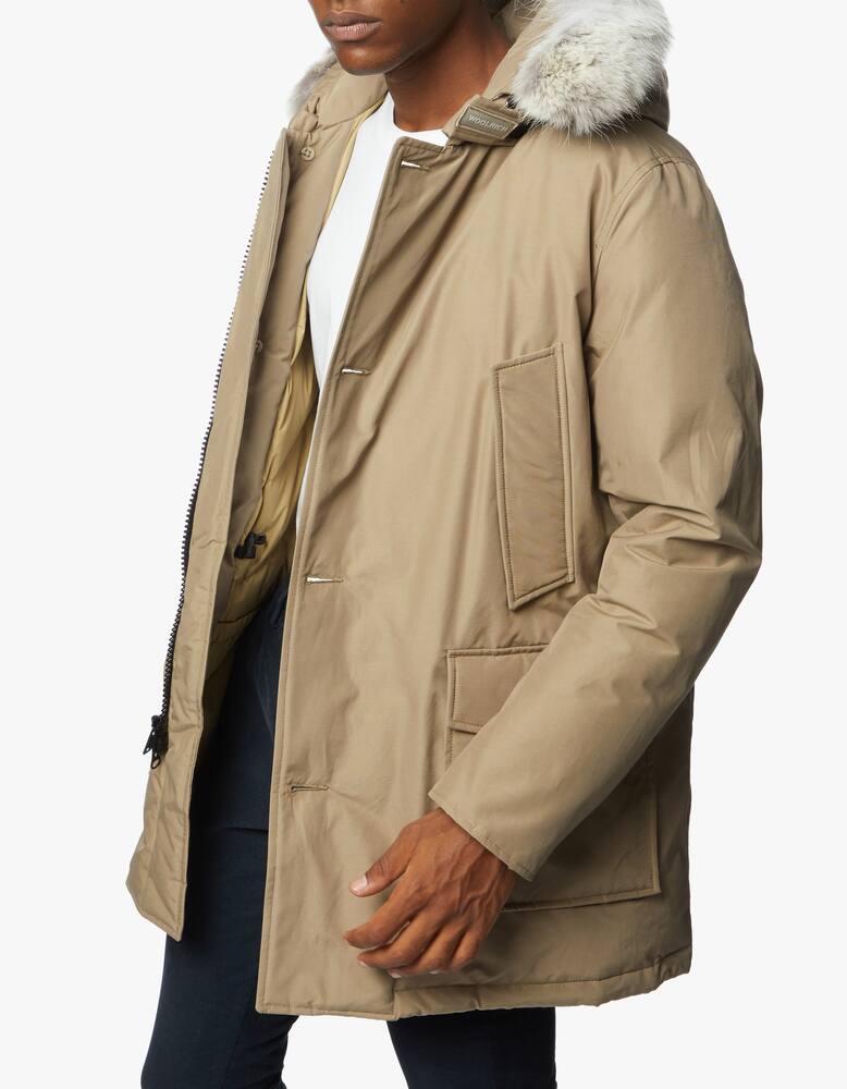 rinascente Woolrich Arctic parka con pelliccia removibile