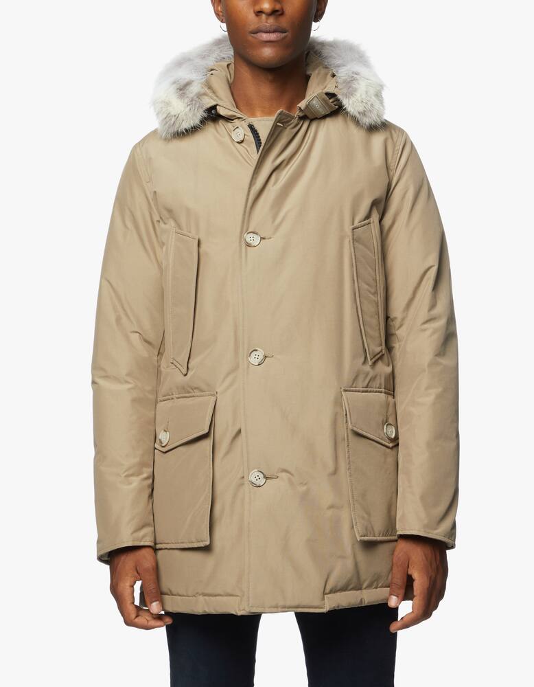 rinascente Woolrich Arctic parka con pelliccia removibile