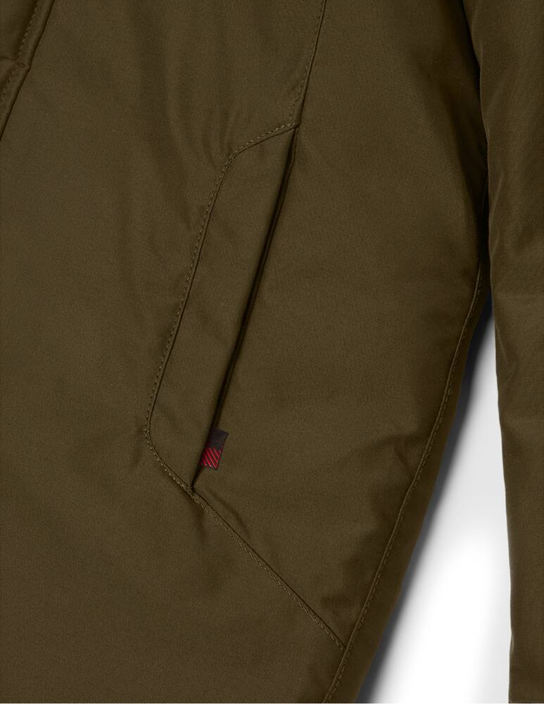 rinascente Woolrich Bow bridge coat