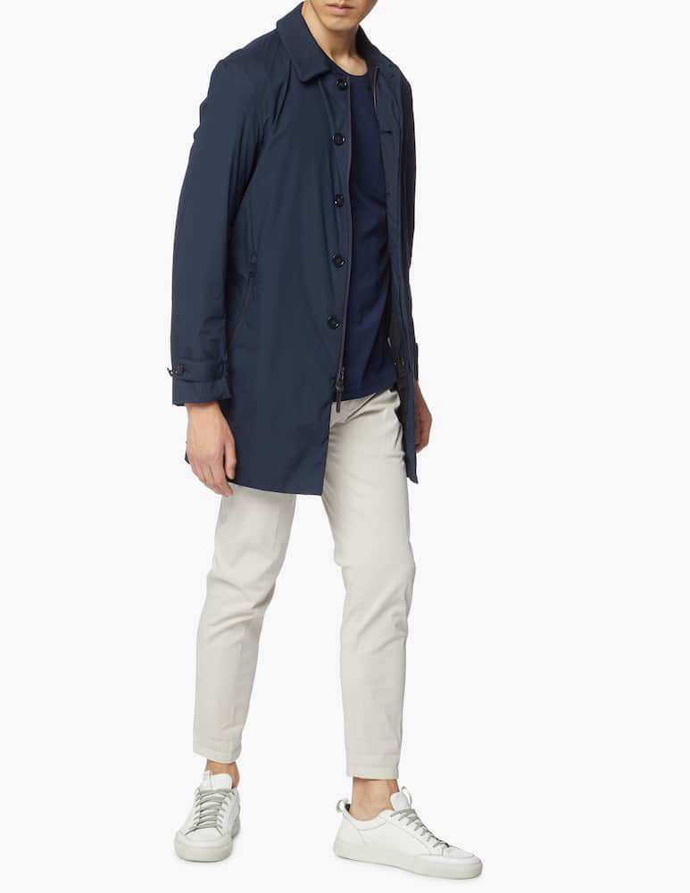 rinascente Woolrich Trench carcoat ripstop
