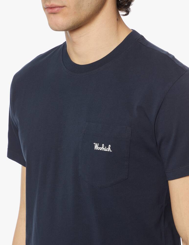 rinascente Woolrich Maglietta girocollo con taschino