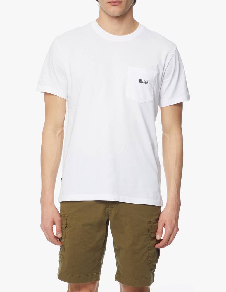 rinascente Woolrich Roundnneck pocket t-shirt
