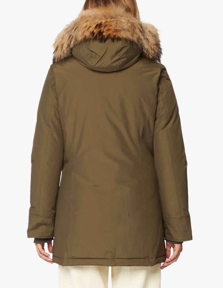 rinascente Woolrich Cotton blend parka Arctic Raccoon