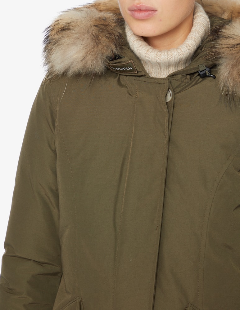 rinascente Woolrich Artic fur parka - Olive