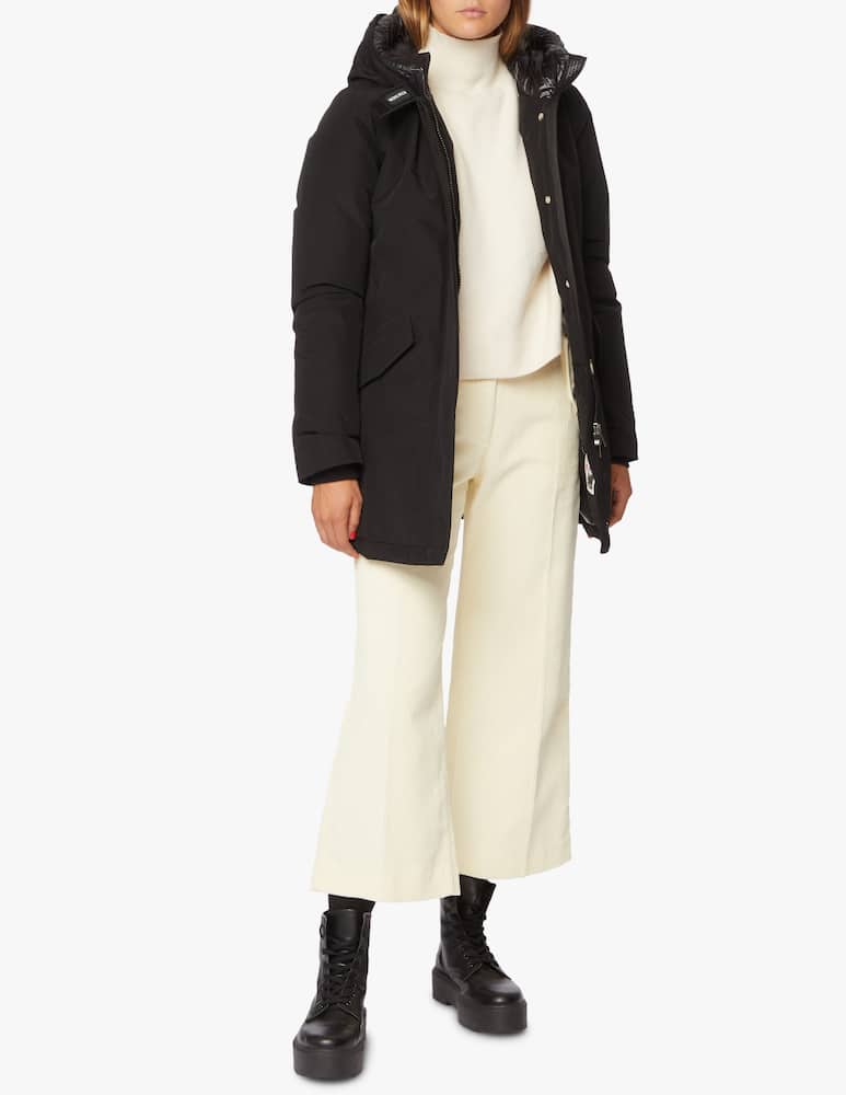 rinascente Woolrich Cotton blend parka Arctic - Black