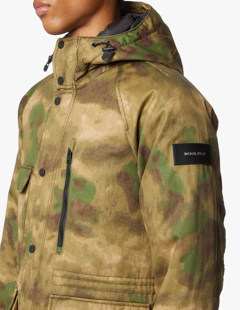 rinascente Woolrich Mountain camo jacket