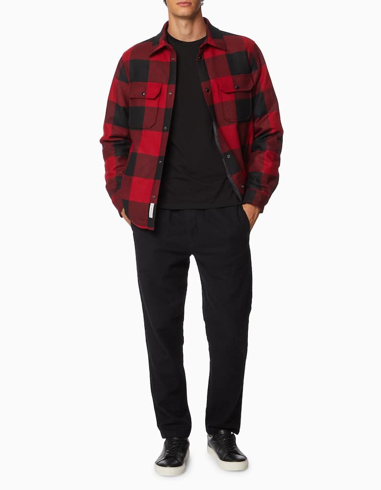 rinascente Woolrich Camicia over alaskan a quadri in lana