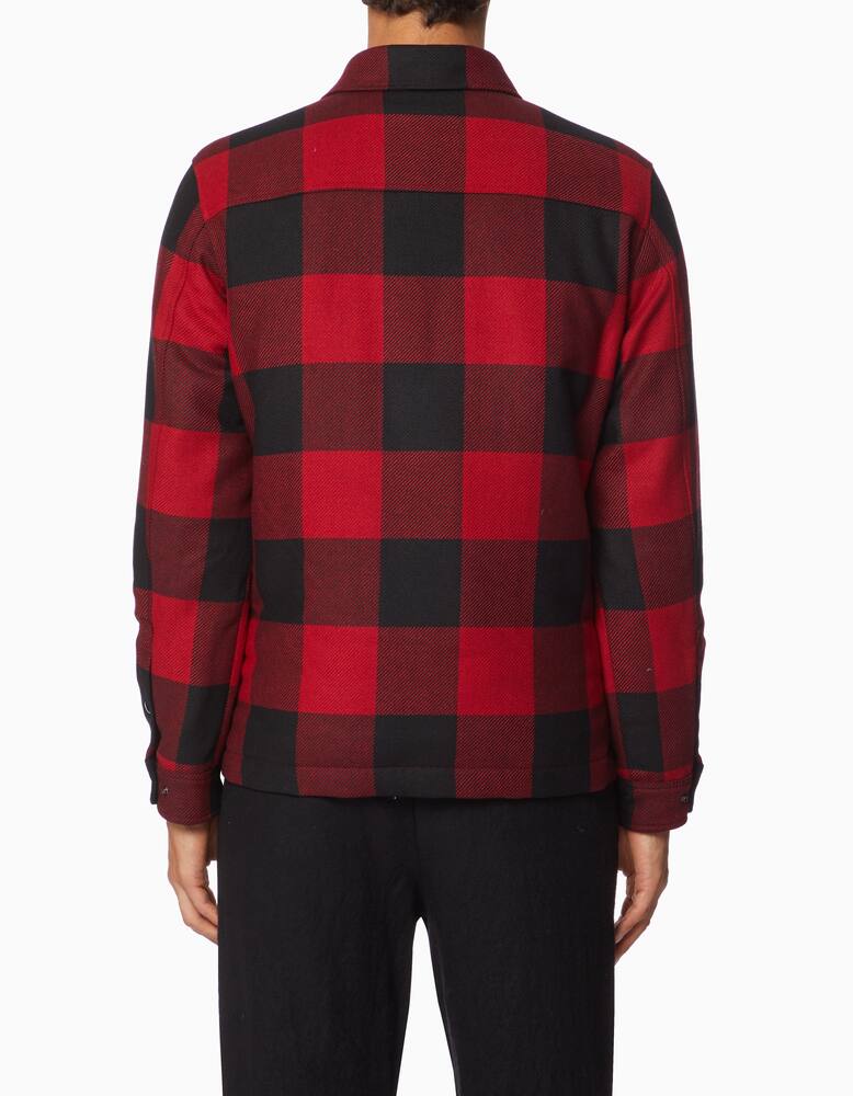 rinascente Woolrich Camicia over alaskan a quadri in lana