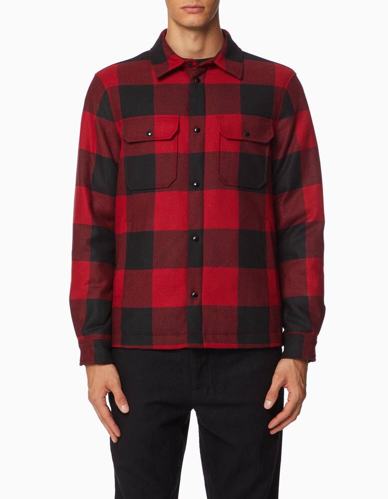 rinascente Woolrich Camicia over alaskan a quadri in lana