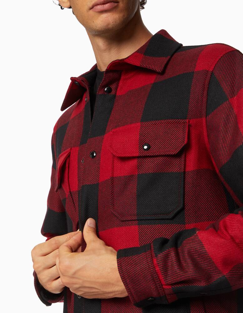 rinascente Woolrich Camicia over alaskan a quadri in lana