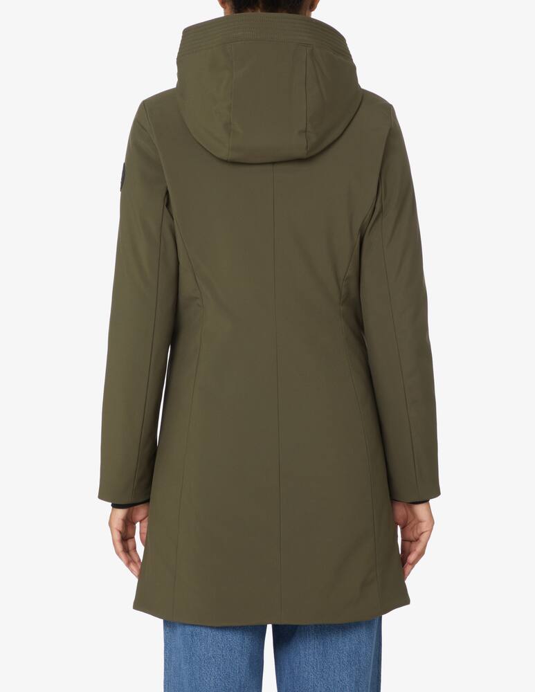 rinascente Woolrich Parka softshell con cappuccio Firth - Oliva