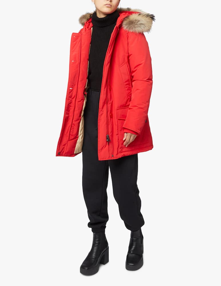 rinascente Woolrich Parka Arctic with detachable synthetic fur