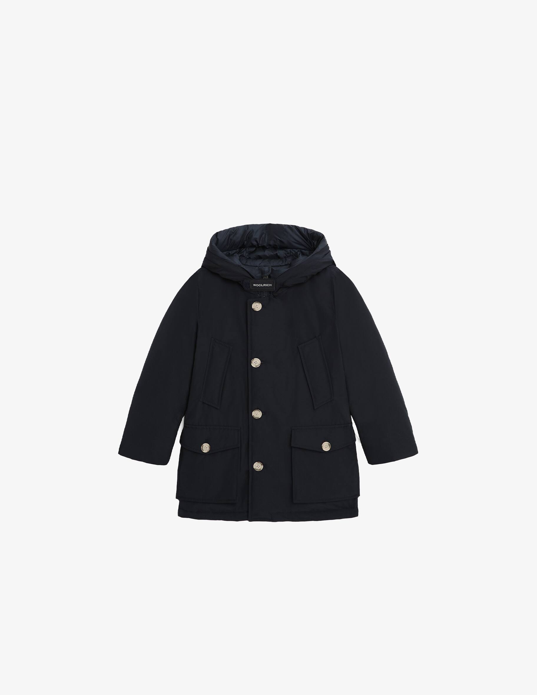 Shop Woolrich Jacket Blue on Rinascente