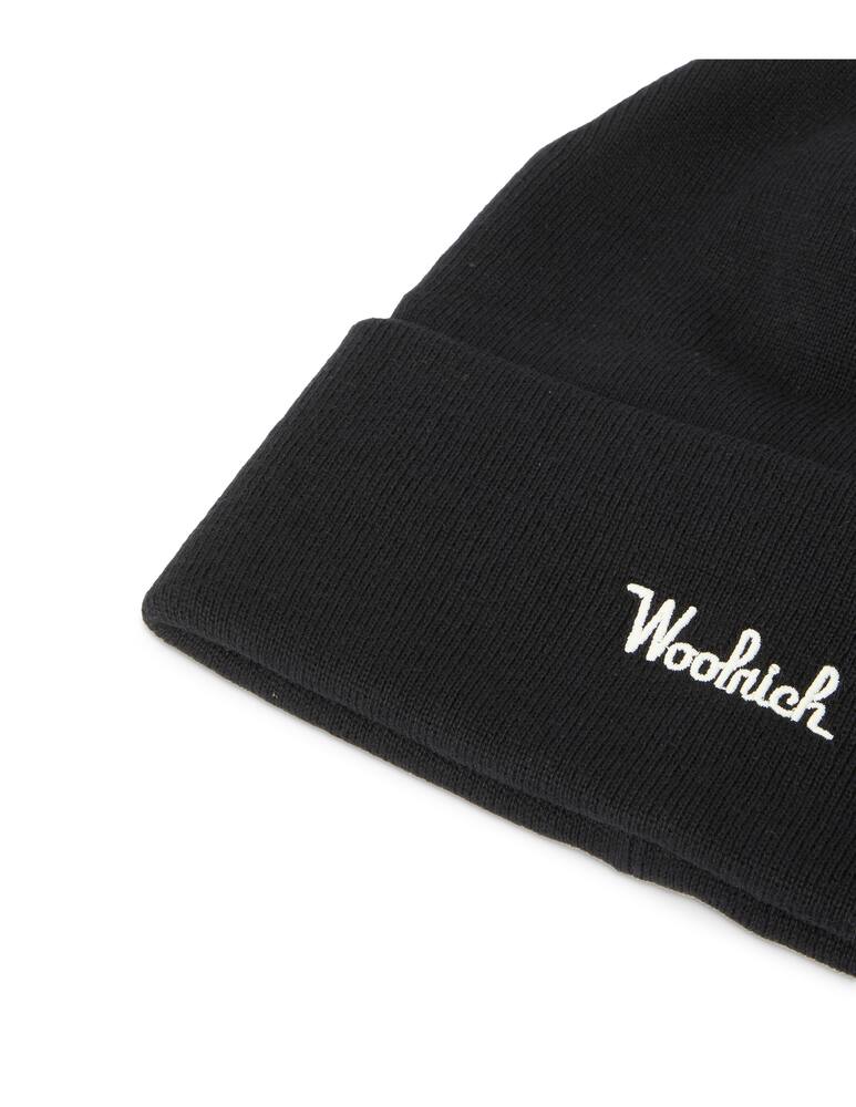 rinascente Woolrich Cotton wool beanie hat