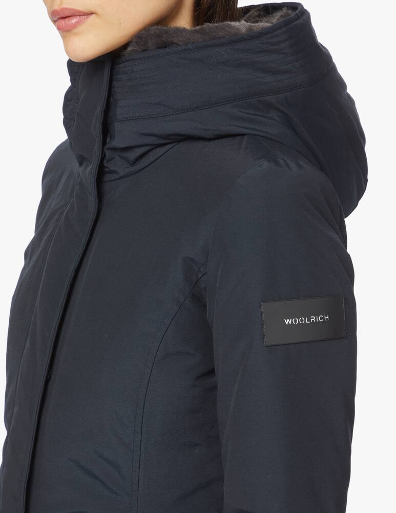 rinascente Woolrich Parka with synthetic fur Boulder