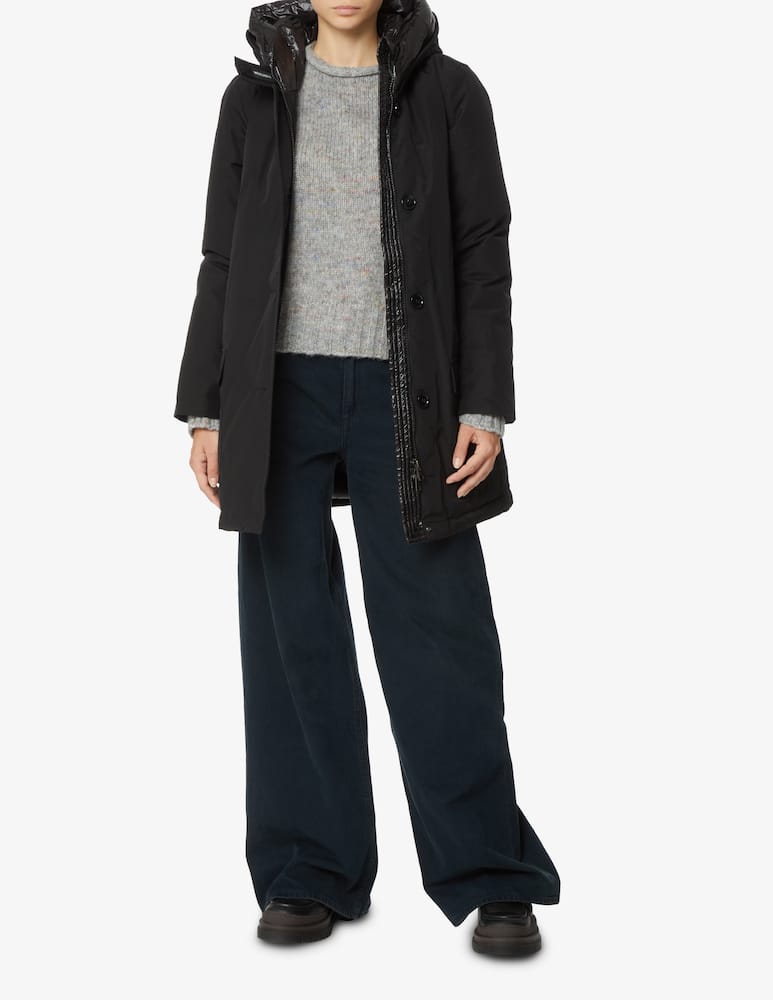 rinascente Woolrich Cappotto parka Artic high collar - Nero