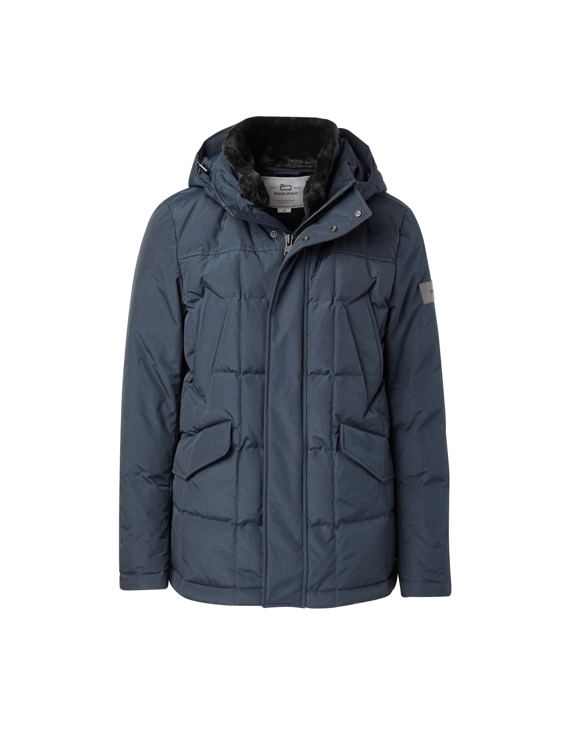 ダウンジャケット WOOL RICH / BLIZZARD FIELD BOA DOWN JKT Shop Woolrich Blizzard field jacket on Rinascente