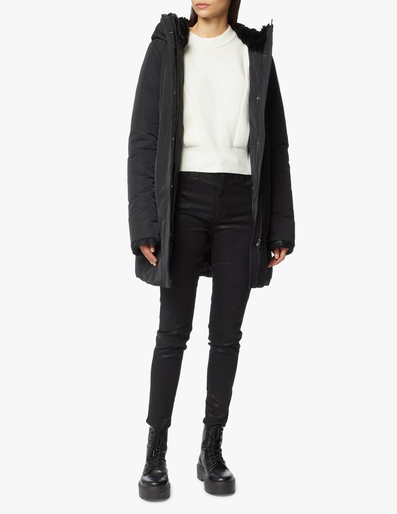 rinascente Woolrich Parka with synthetic fur Luxury Boulder