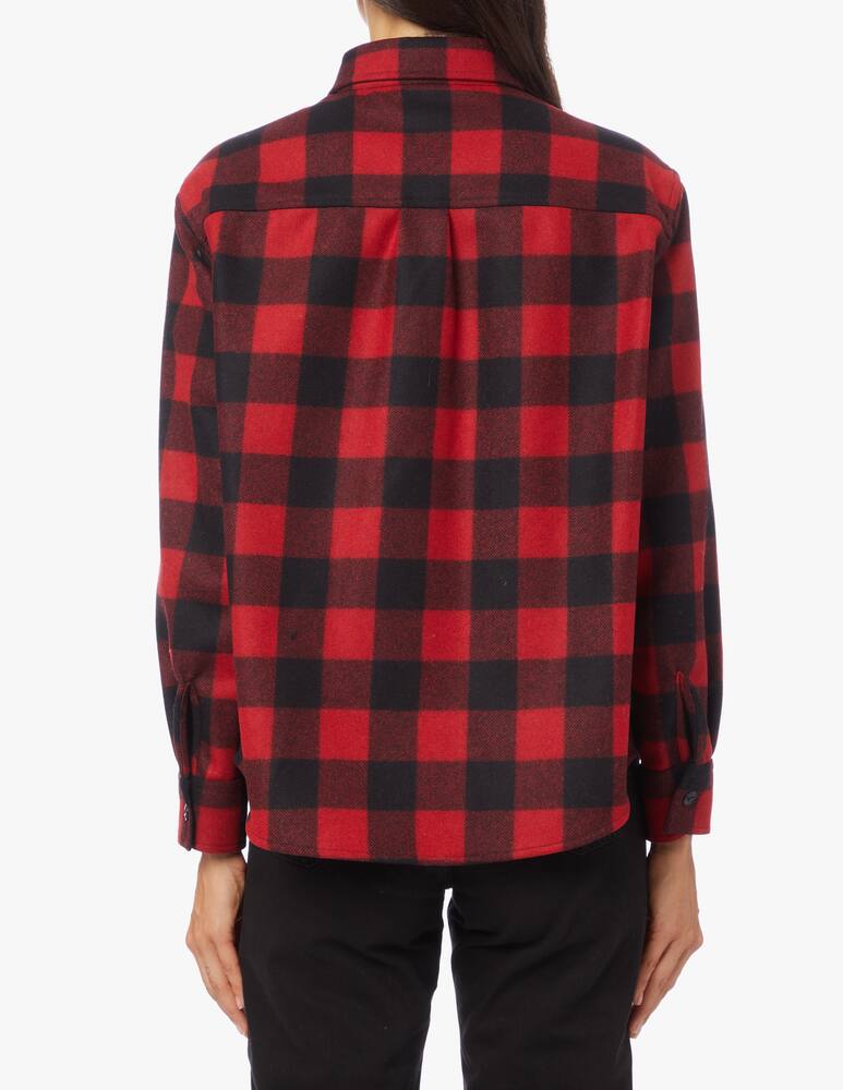 rinascente Woolrich Overshirt patch in misto lana