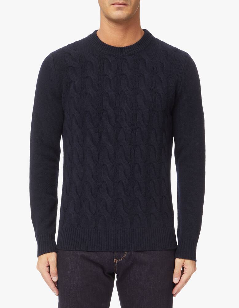 rinascente Woolrich Cable wool crewneck jumper