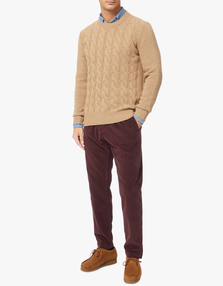 rinascente Woolrich Maglia girocollo motivo treccia in lana 