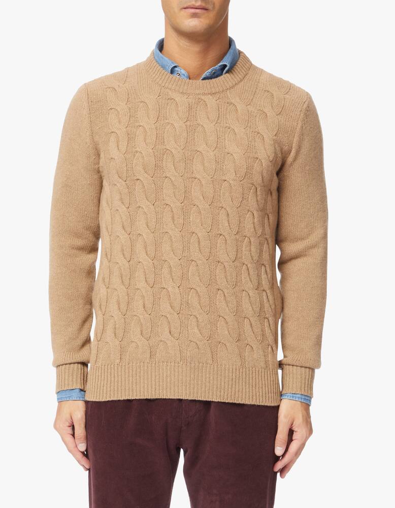 rinascente Woolrich Maglia girocollo motivo treccia in lana 