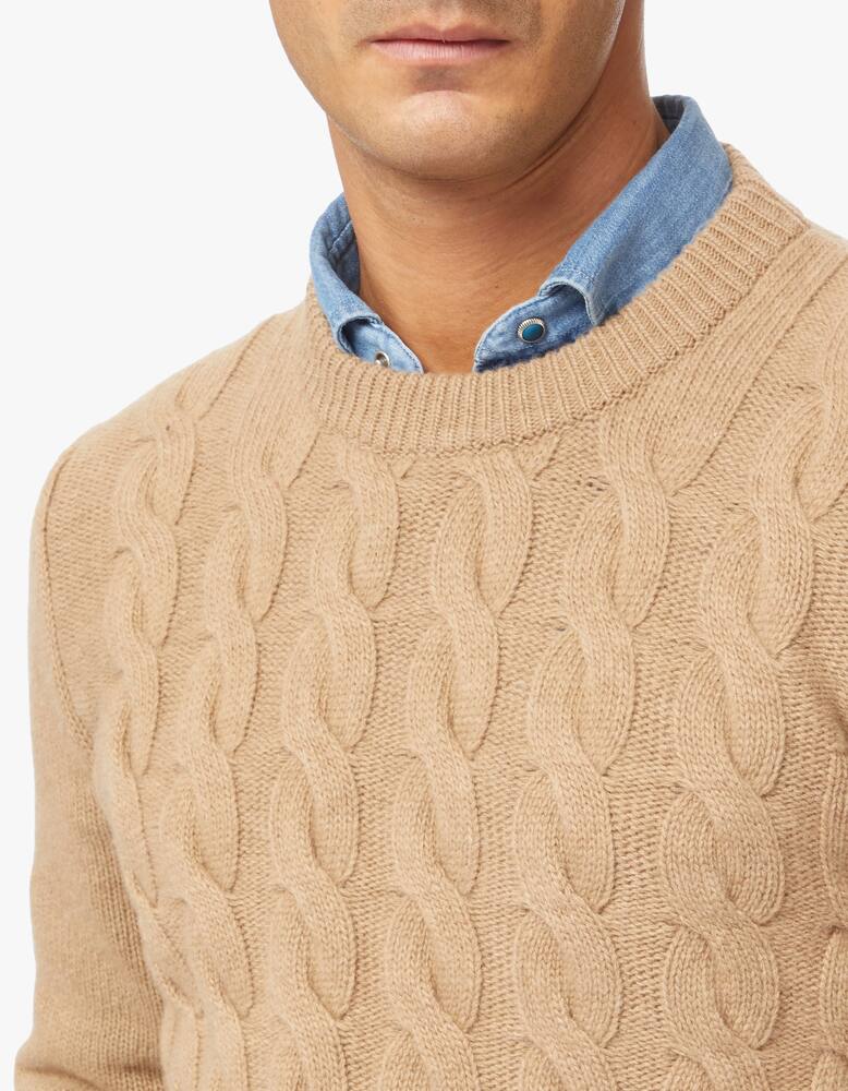 rinascente Woolrich Maglia girocollo motivo treccia in lana 