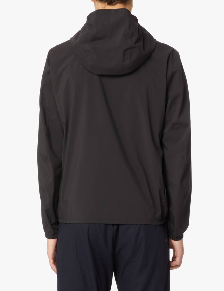 rinascente Woolrich Giacca con cappuccio pacific in nylon - nero