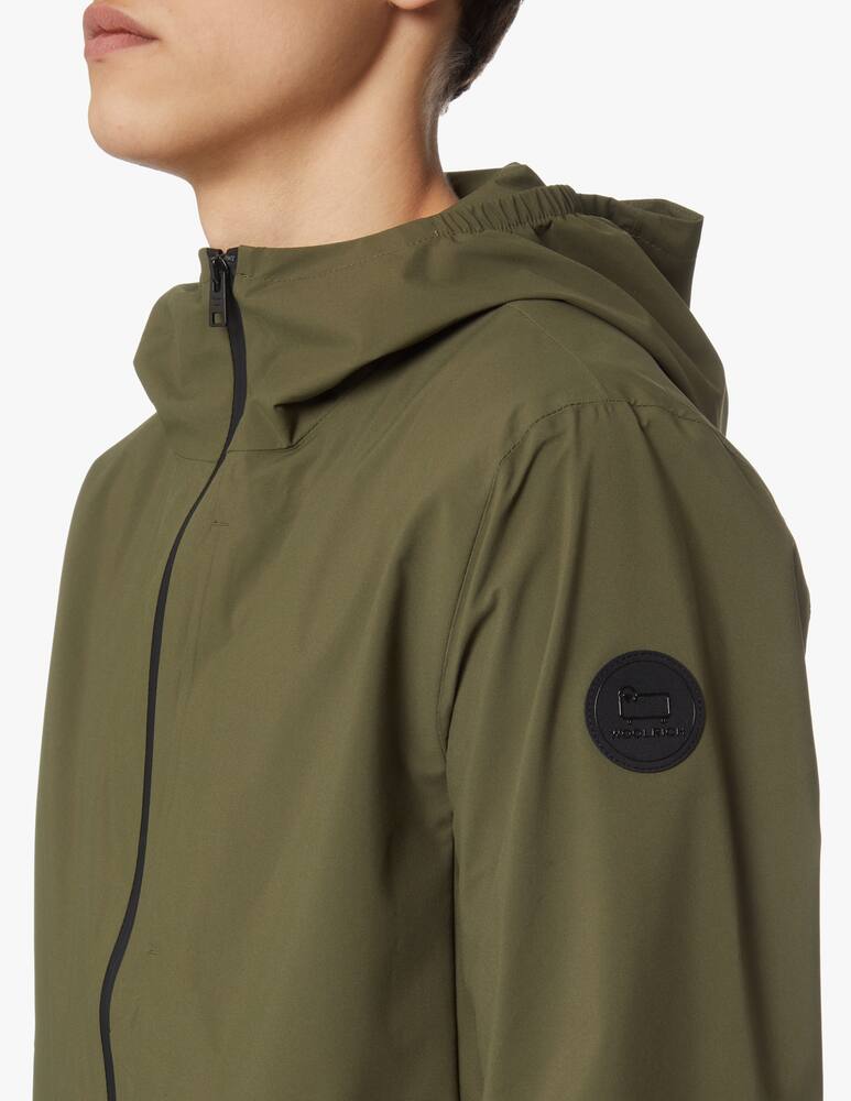 rinascente Woolrich Pacific hooded nylon jacket - green