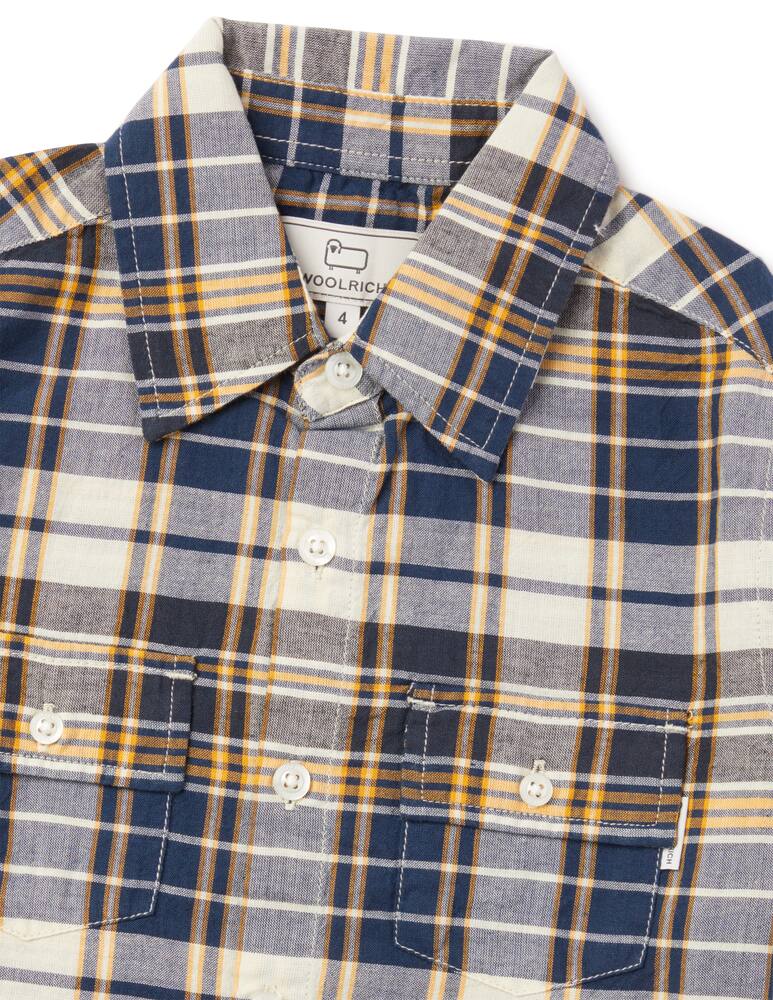 Woolrich Hopsak short sleeves shirt - Blue - picture 2 Woolrich Hopsak short sleeves shirt - Blue - picture 2