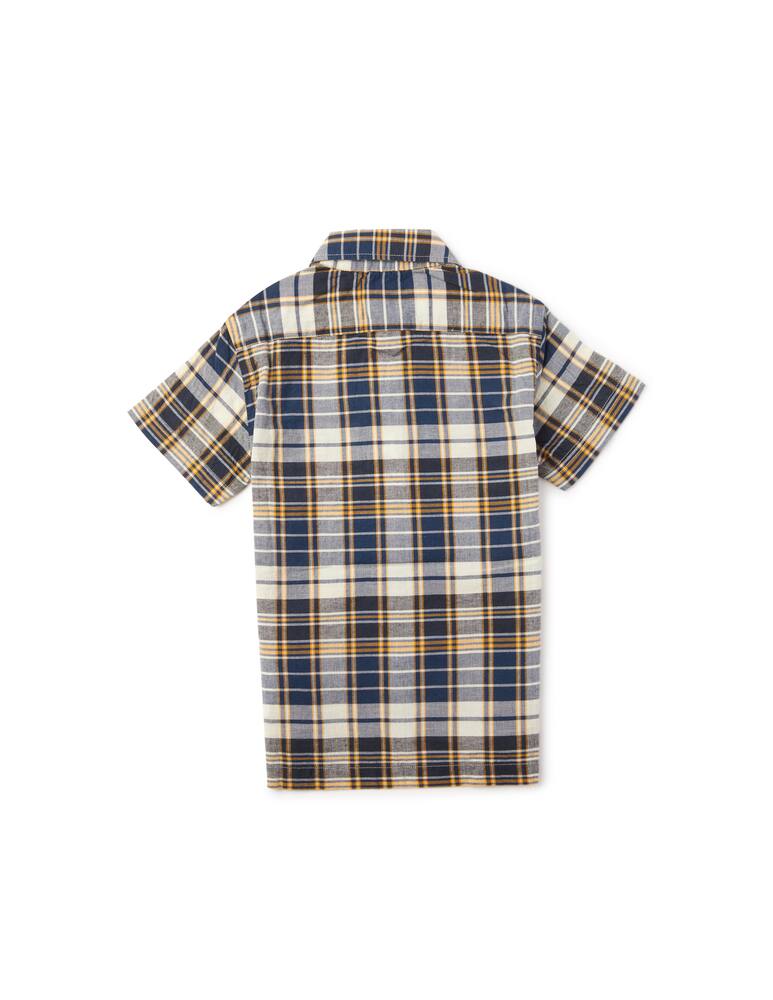 Woolrich Hopsak short sleeves shirt - Blue - picture 3 Woolrich Hopsak short sleeves shirt - Blue - picture 3
