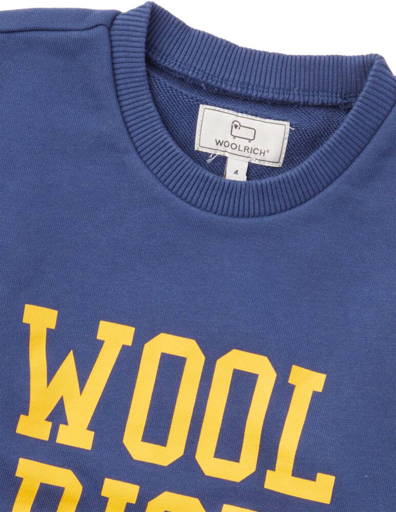 rinascente Woolrich Felpa girocollo evy - Blu